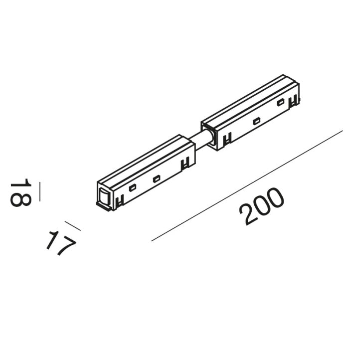 MODULO DI CONNESSIONE ELETTRICA BINARI INCASSO GBIC16