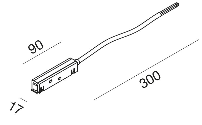 MODULO DI CONNESSIONE PER ALIMENTATORE DIMMERABILE GBIC13