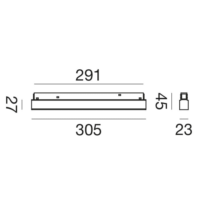 Modulo di illuminazione LED dimmerabilen lineare a luce diffusa GFA1270