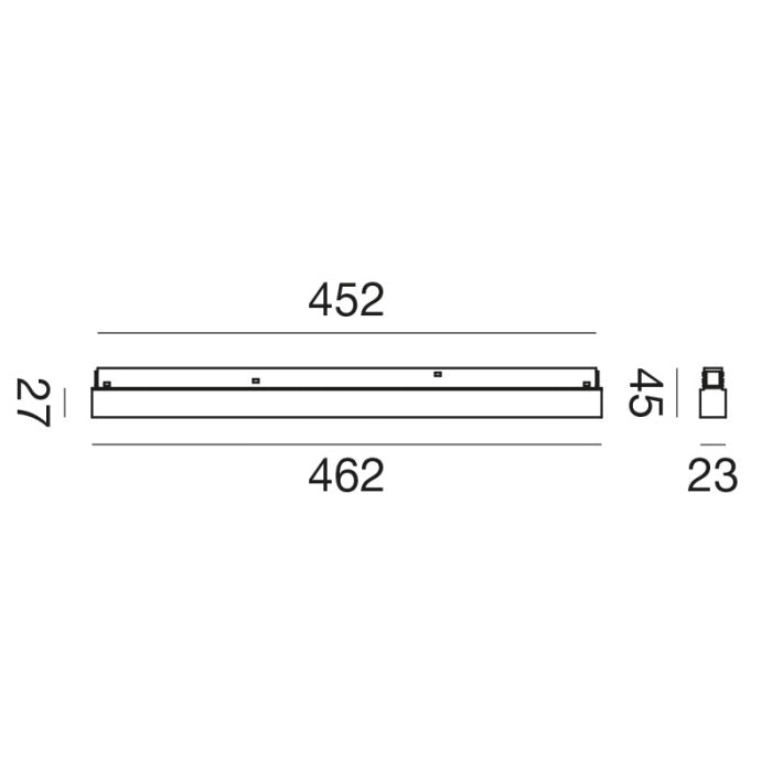 Modulo di illuminazione LED lineare antiabbaglio GFA1290